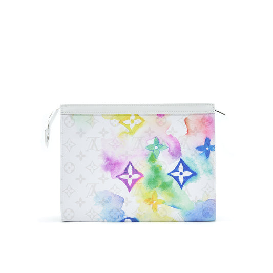 Louis Vuitton Pochette Voyage Monogram Watercolor MM Multicolored