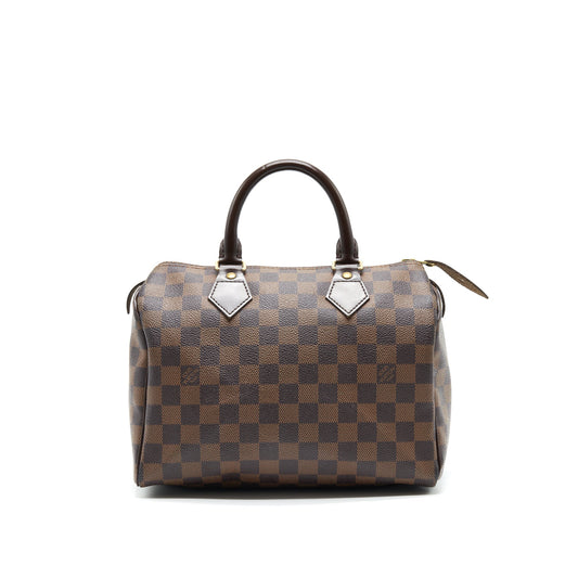 LOUIS VUITTON SPEEDY 25 DAMIER EBENE IN CANVAS
