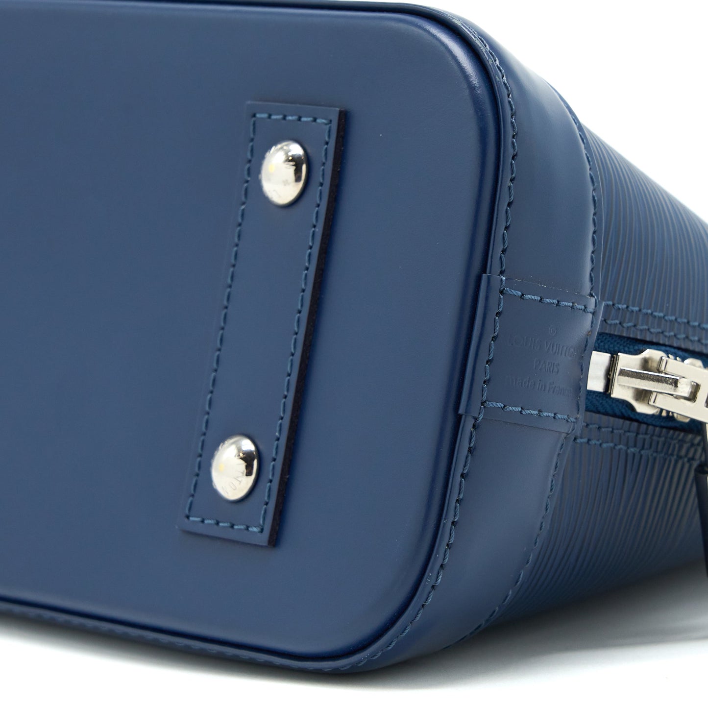 Louis Vuitton Alma BB Epi Indigo Blue SHW