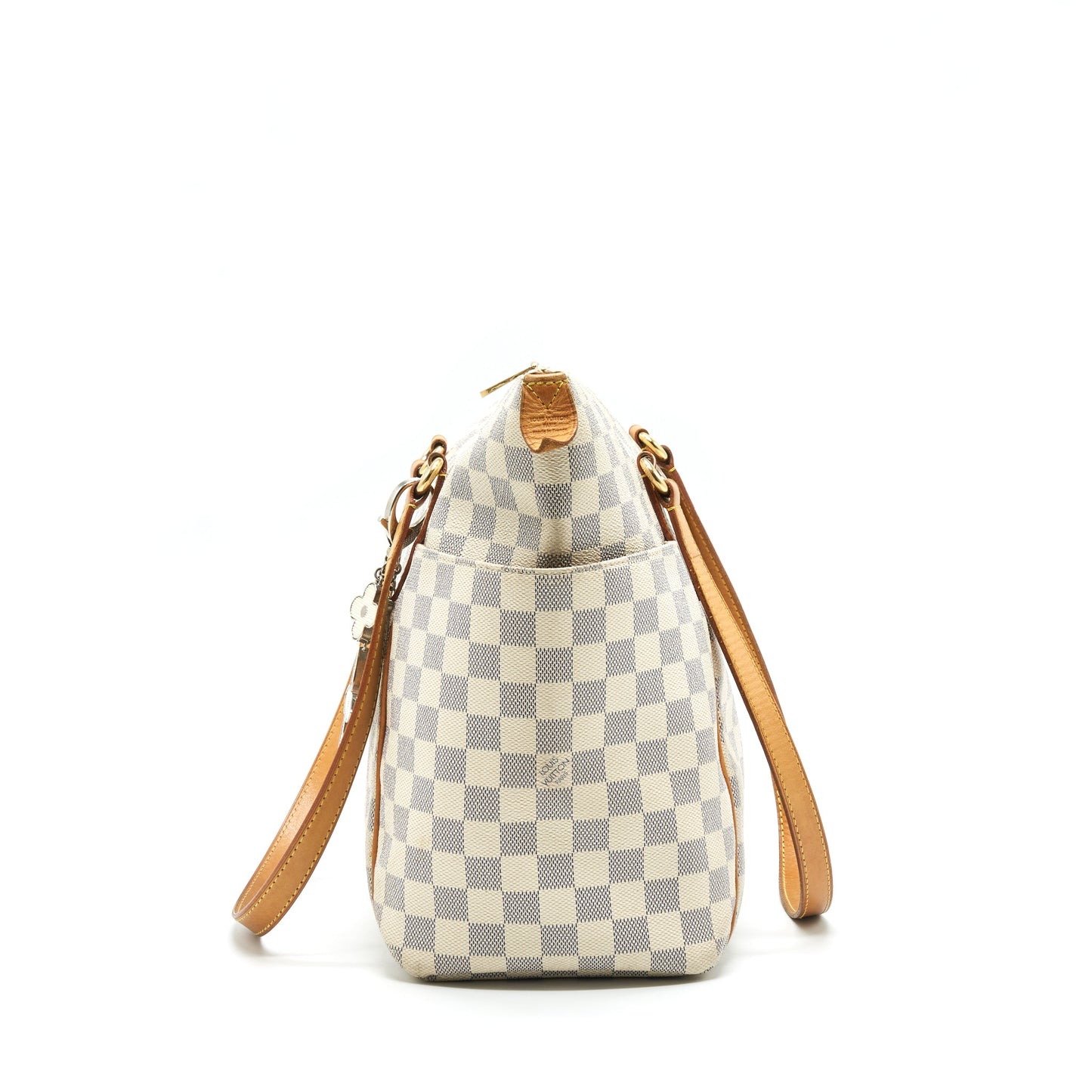 LOUIS VUITTON Damier Azur Totally MM Shoulder Bag
