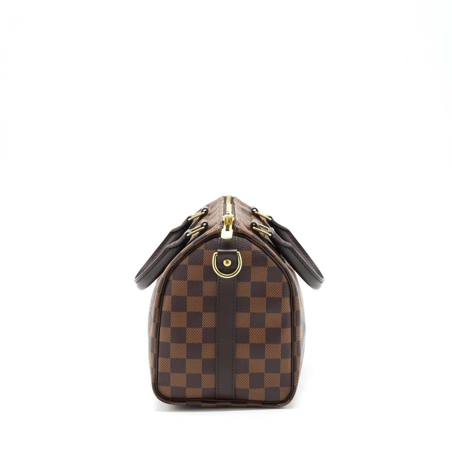 Louis Vuitton Speedy Bandouliere 25 Damier Ebene Canvas GHW