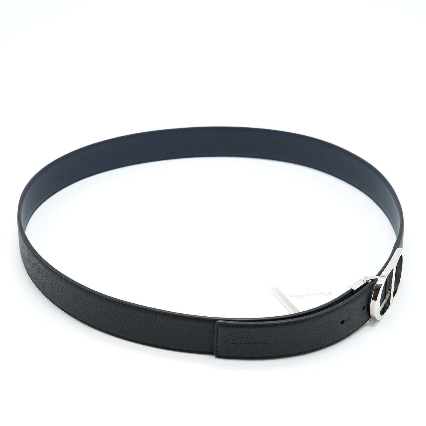 Dior Size 110 Men’s Belt Black/Navy SHW
