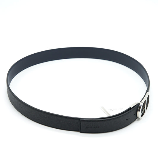 Dior Size 110 Men’s Belt Black/Navy SHW