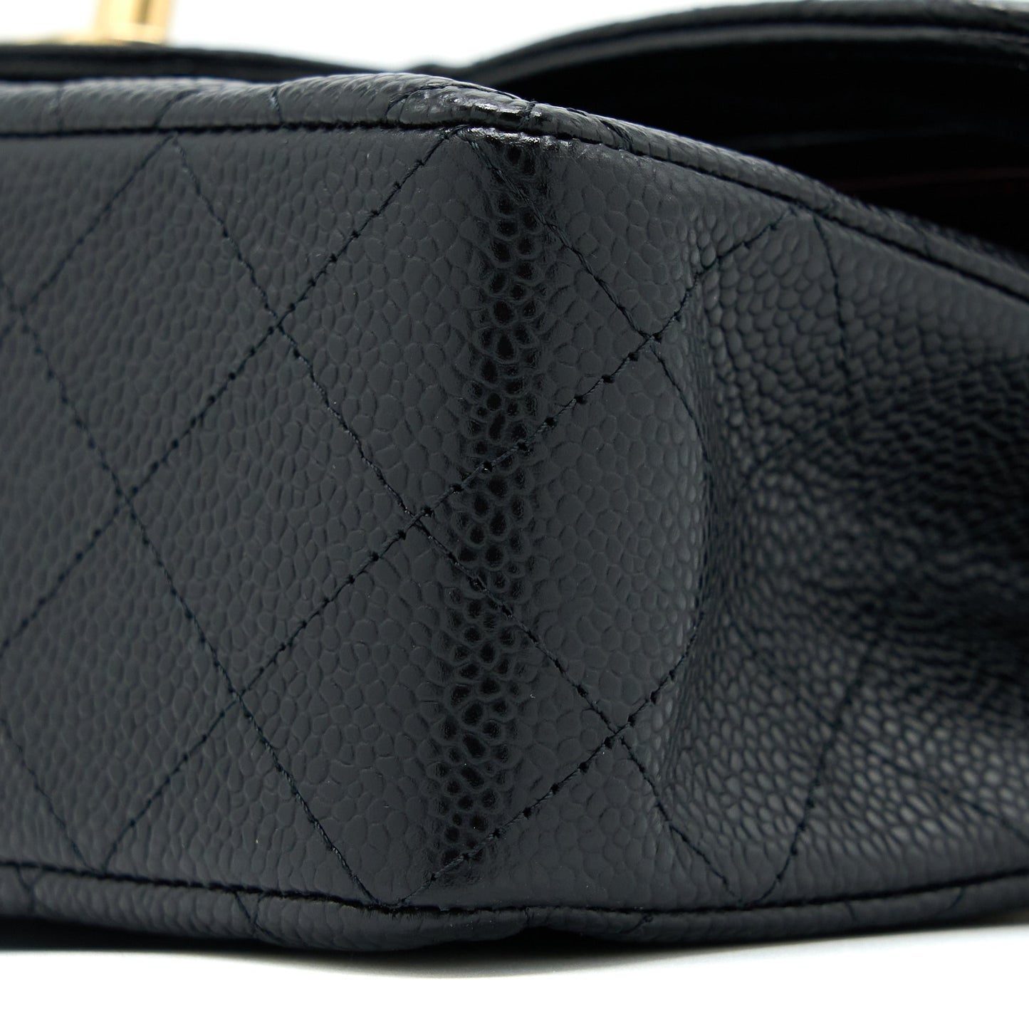 Chanel Small Classic Double Flap Bag Caviar Black GHW (Microchip)