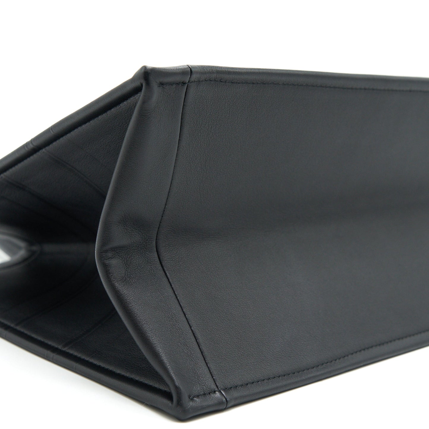 Dior Small Leather Book Tote SO black