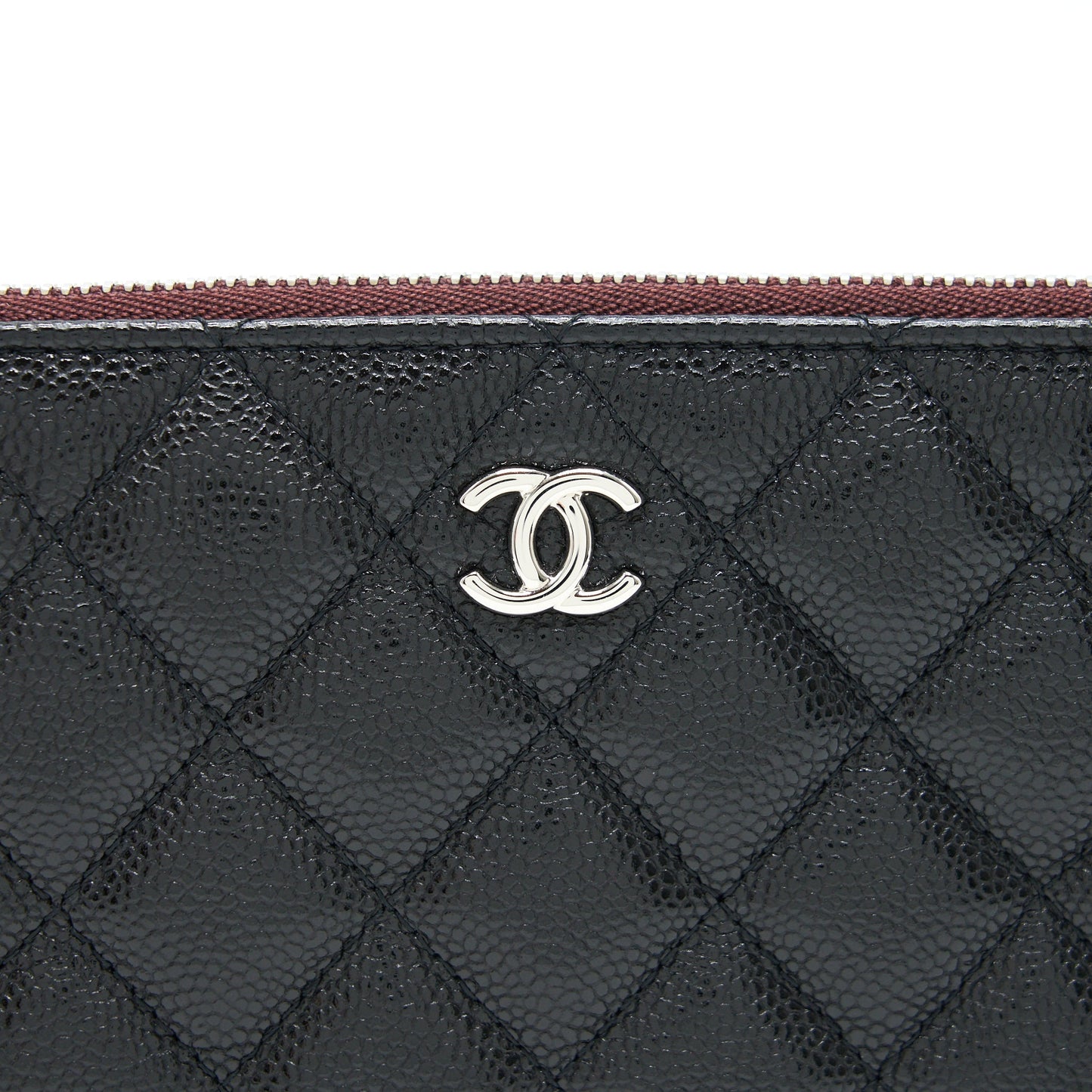 Chanel Coin Pouch Caviar Leather Black