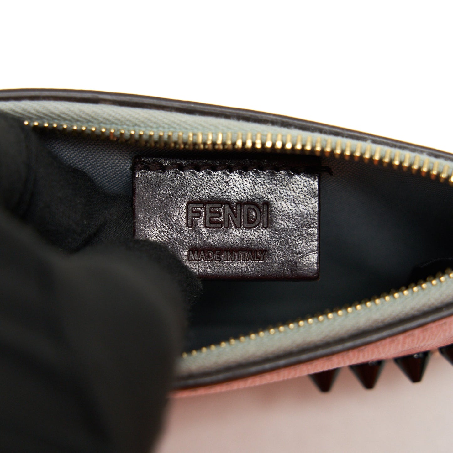 Fendi Monster Small Pouch with Key Chain