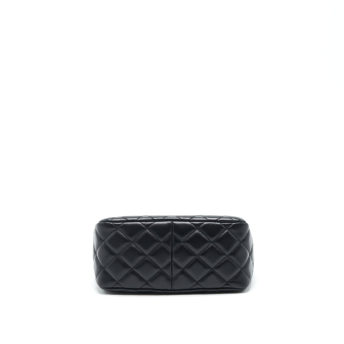 Chanel 22S Pearl Crush Hobo Bag Lambskin Black GHW