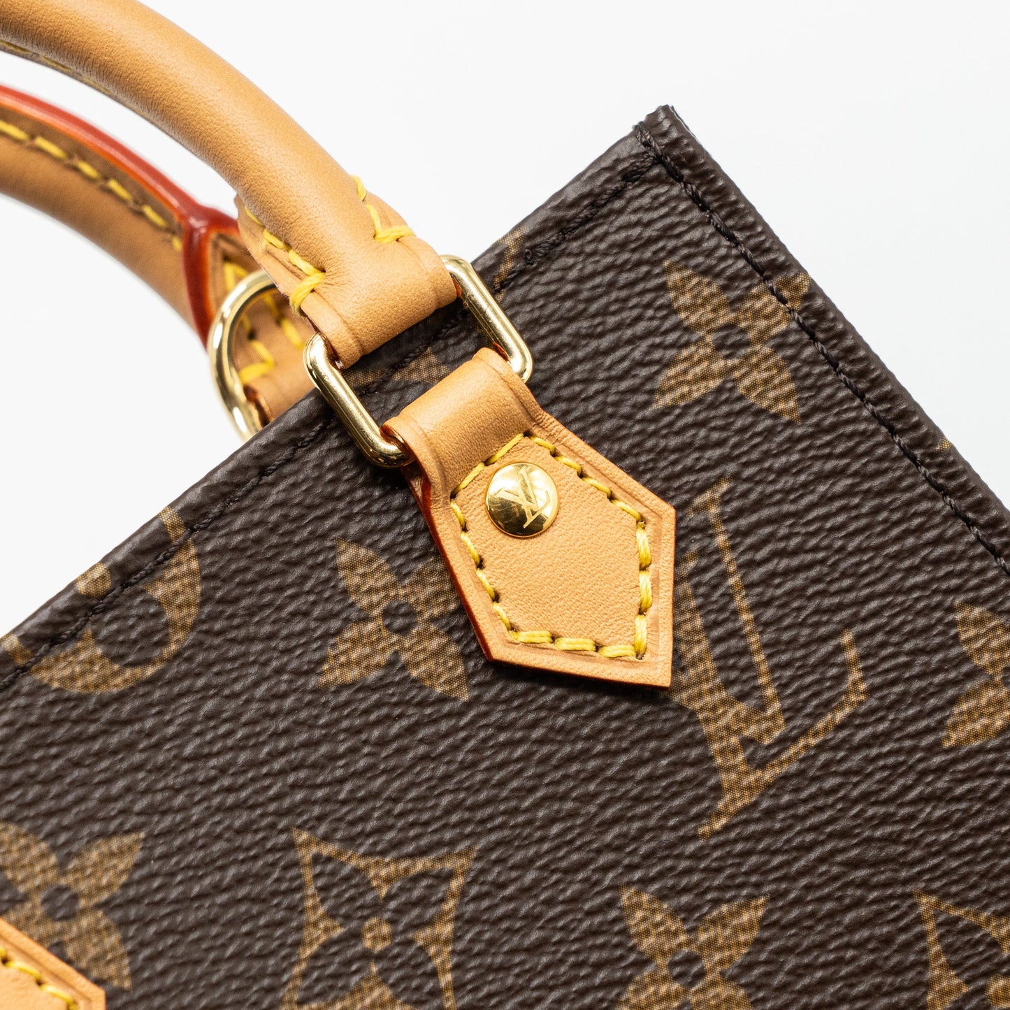 Louis Vuitton petit sac plat monogram canvas GHW