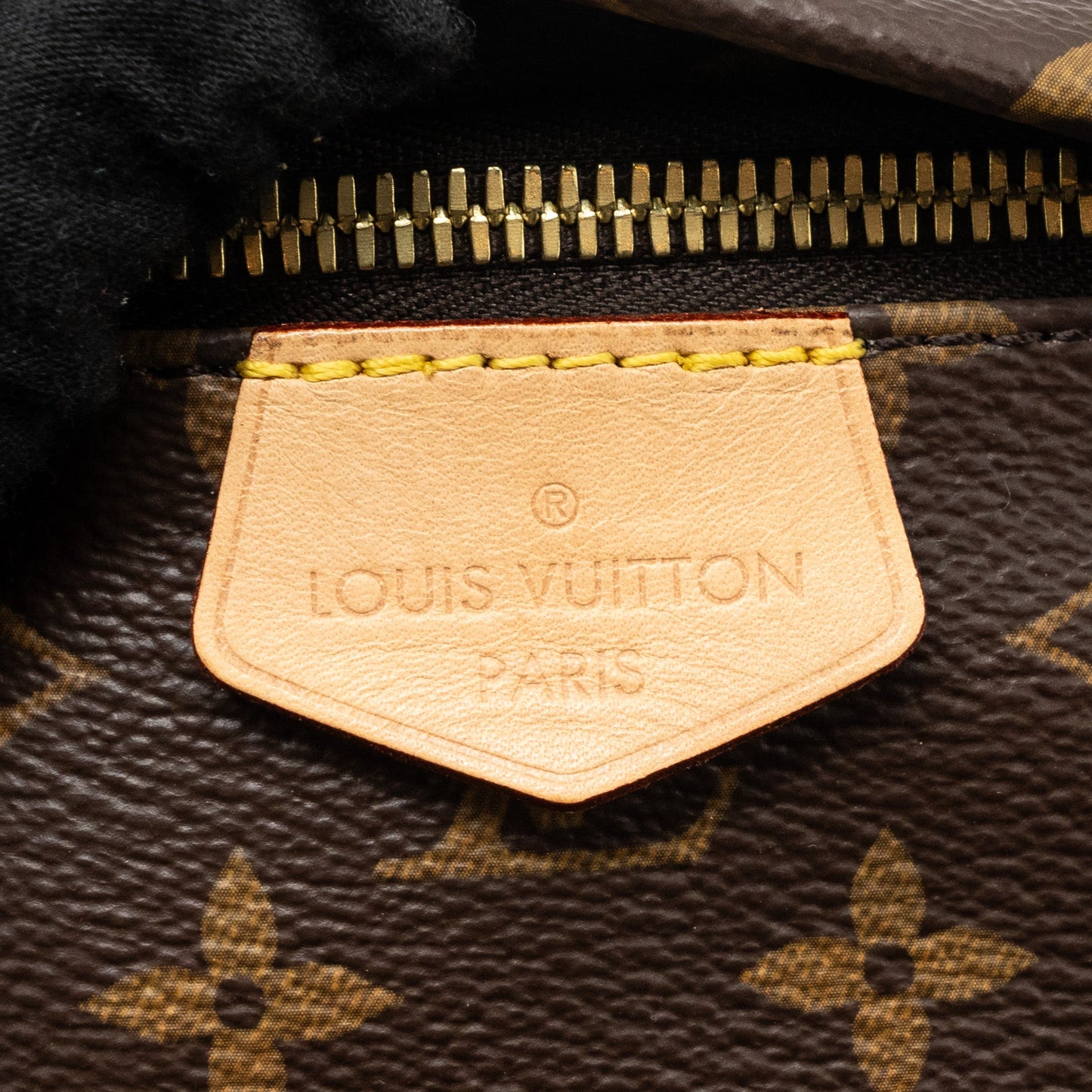 Louis Vuitton bumbag monogram canvas GHW