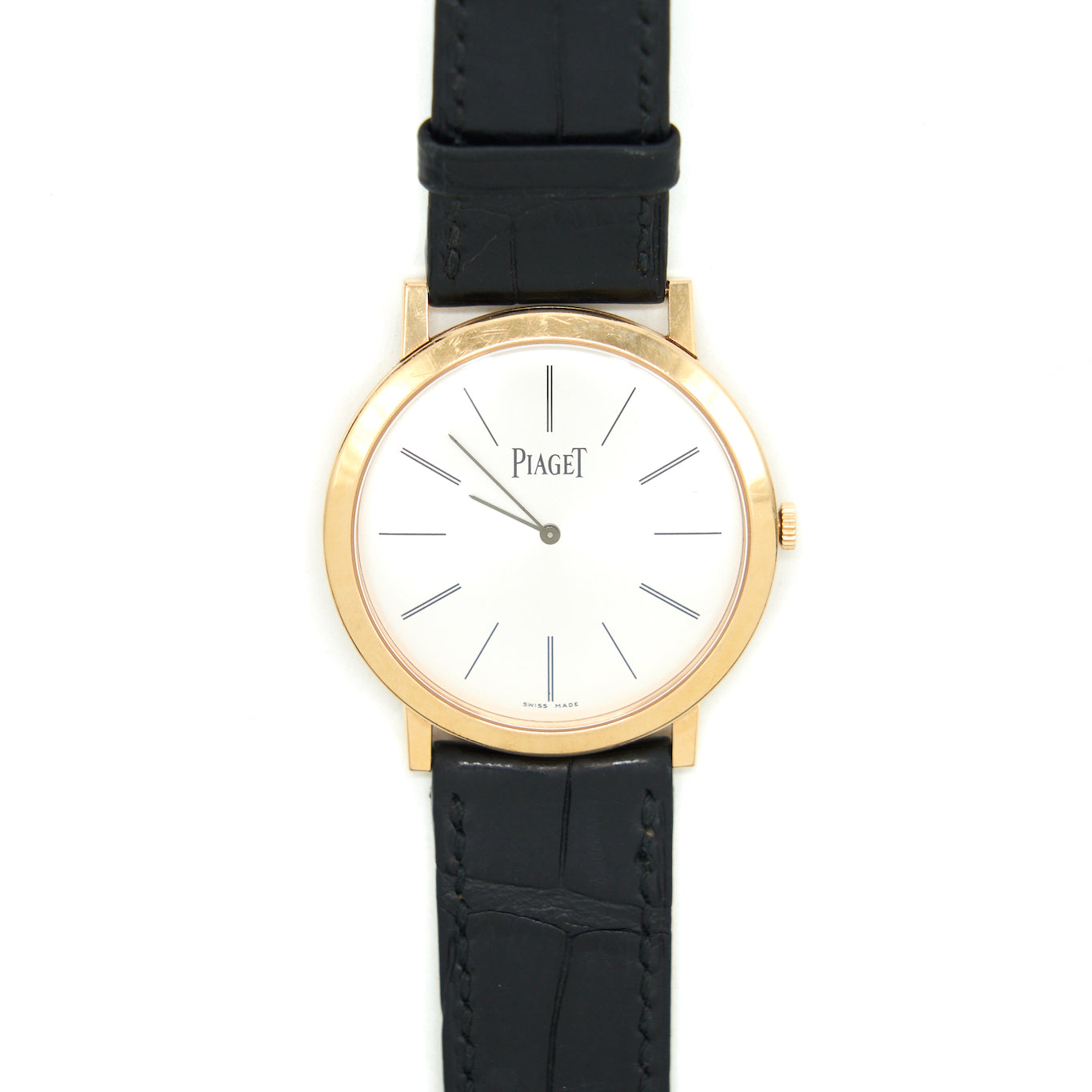 Piaget Altiplano Watch 38mm 18k Rose Gold Hand-Wound Mechanical Movement