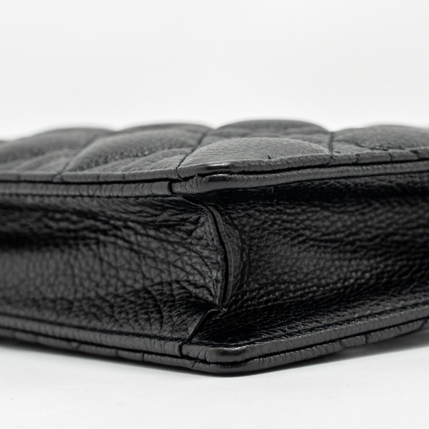 Dior Caro Every Dior Pouch Supple Calfskin Black GHW