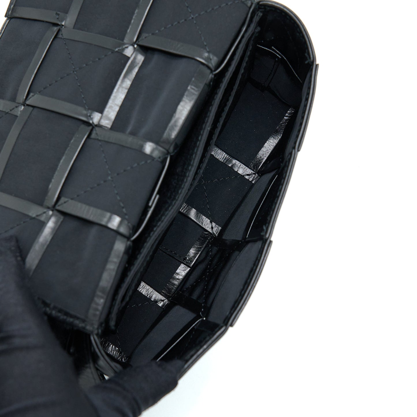 Bottega Veneta Cassette Belt Bag Calfskin Black