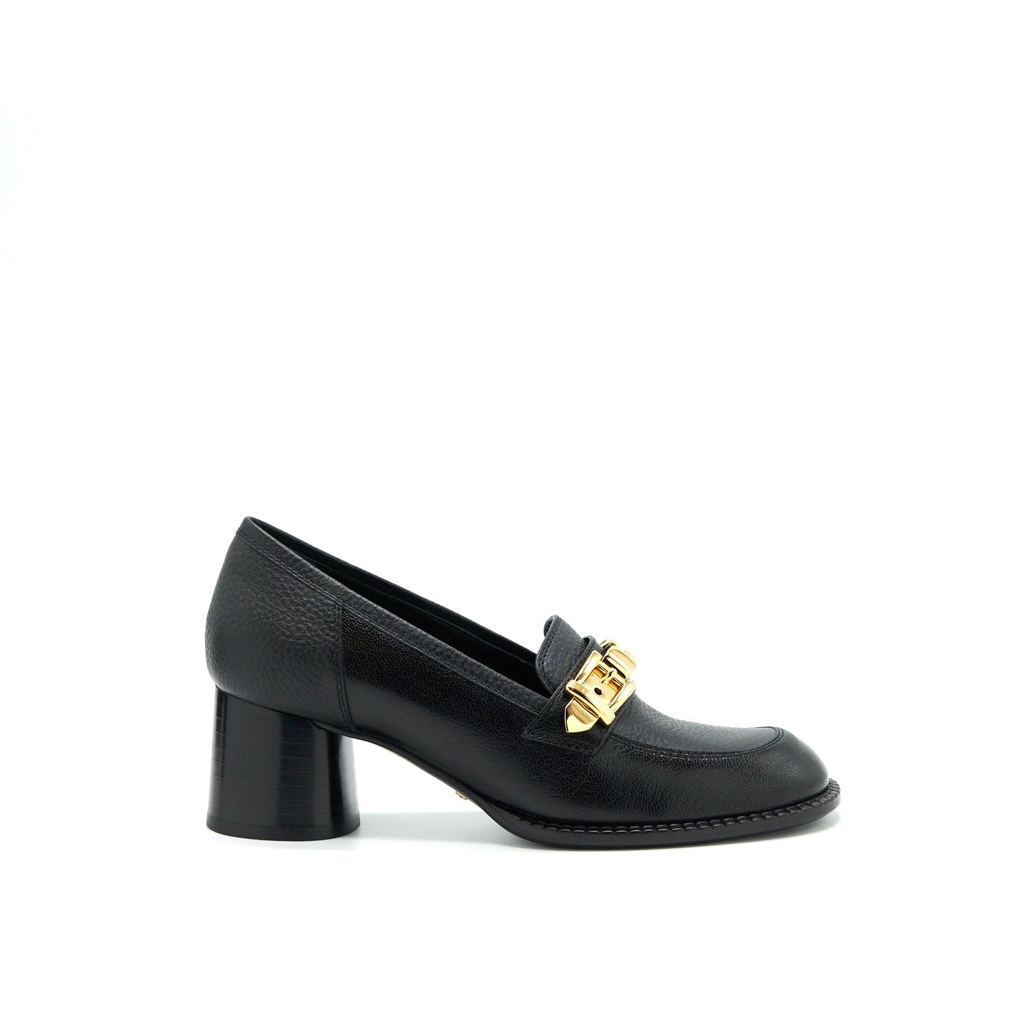 Gucci Sylvia Size36 Mid-Heel Pump Black GHW