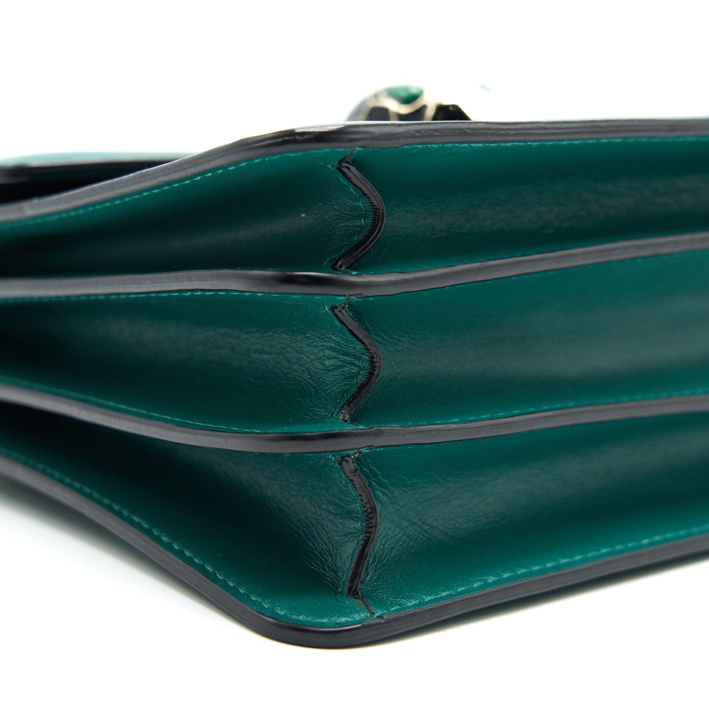 BVLGARI SERPENTI FOREVER CROSSBODY BAG GREEN