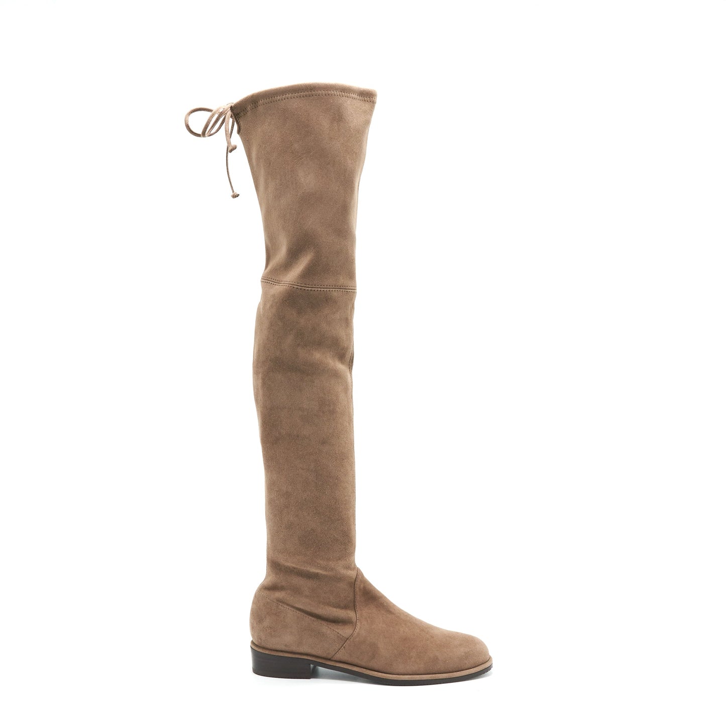 Stuart Weitzman Size37 Lowland Stretch Suede Taupe