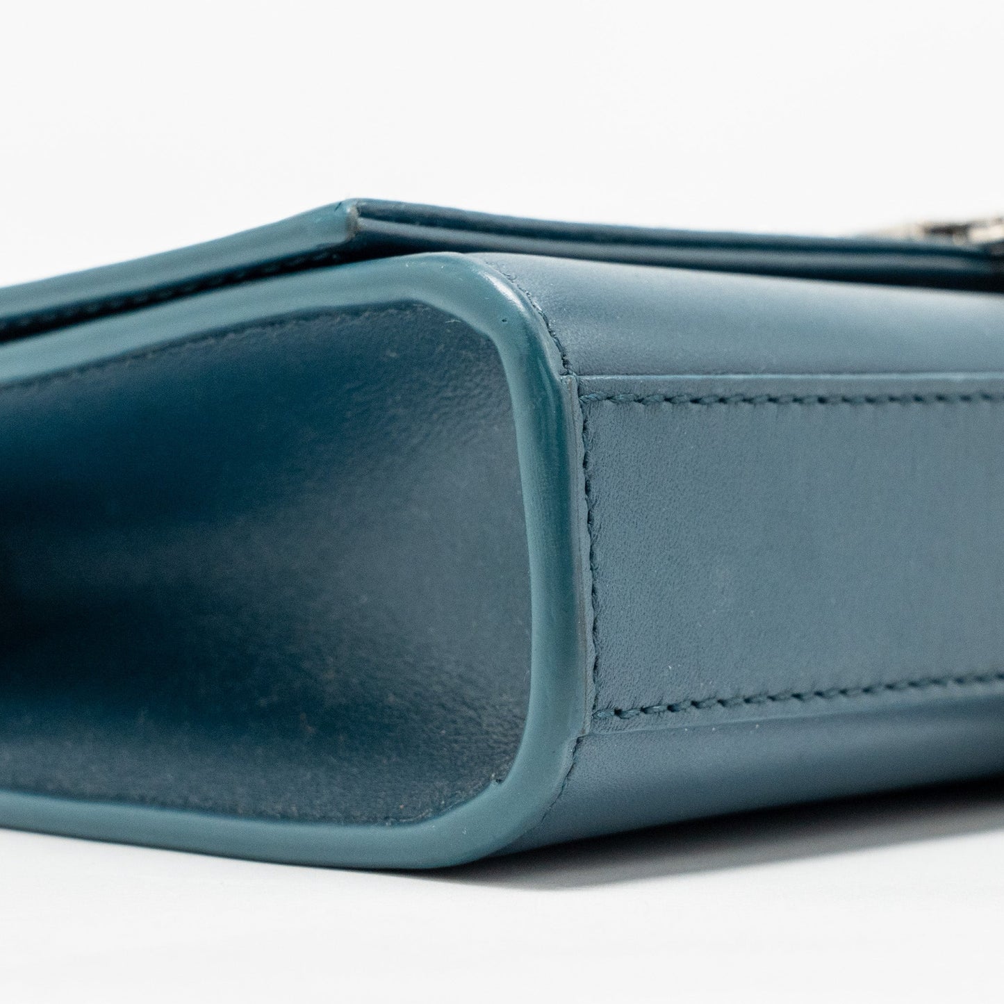 Saint Laurent/YSL Small Kate Bag with Tassel Caflskin Blue SHW