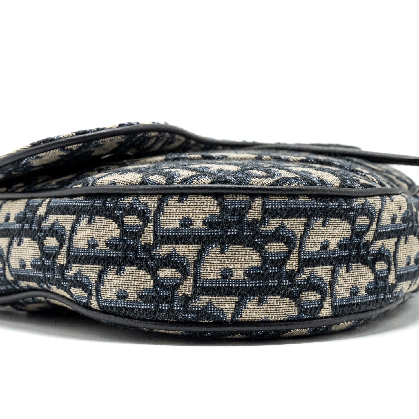 Dior homme saddle bag dior oblique jacquard multicolour hardware