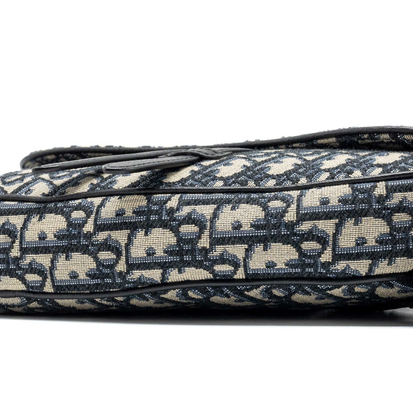 Dior homme saddle bag dior oblique jacquard multicolour hardware
