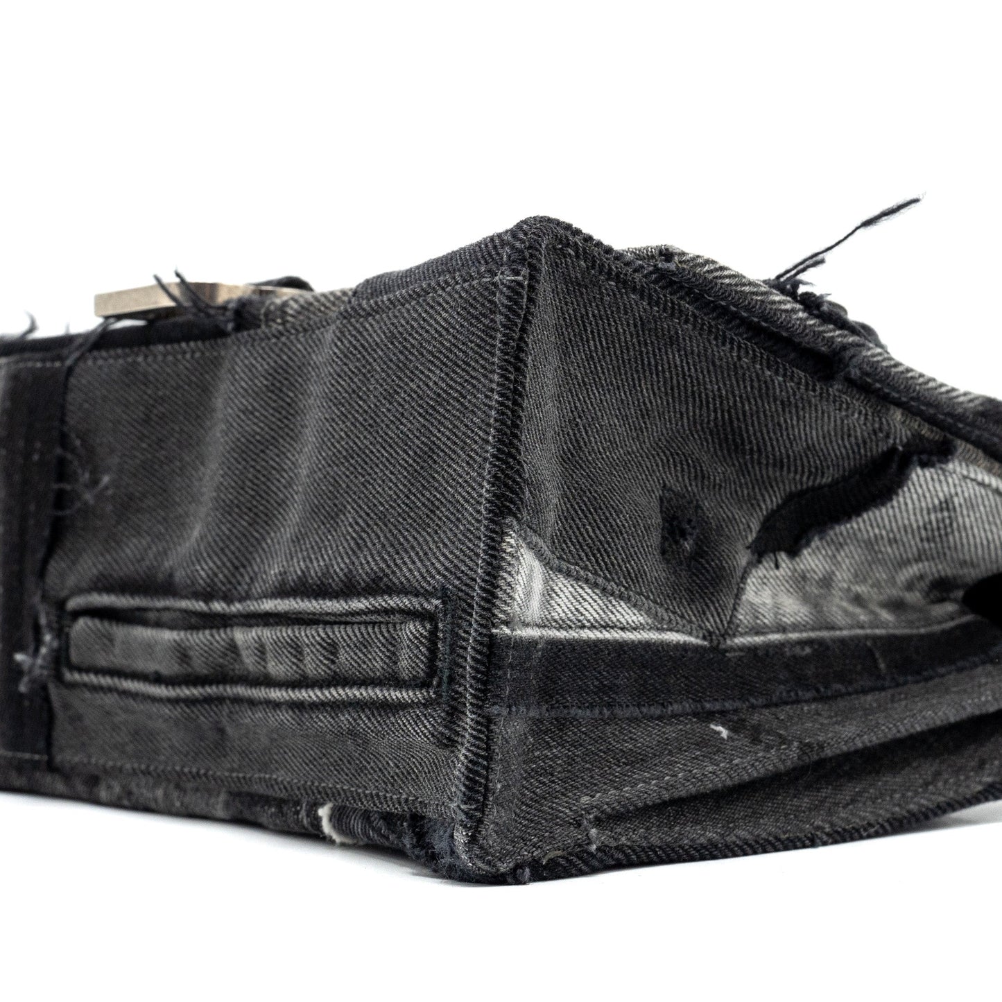Balenciaga medium hourglass bag limited edition denim black/multicolour SHW