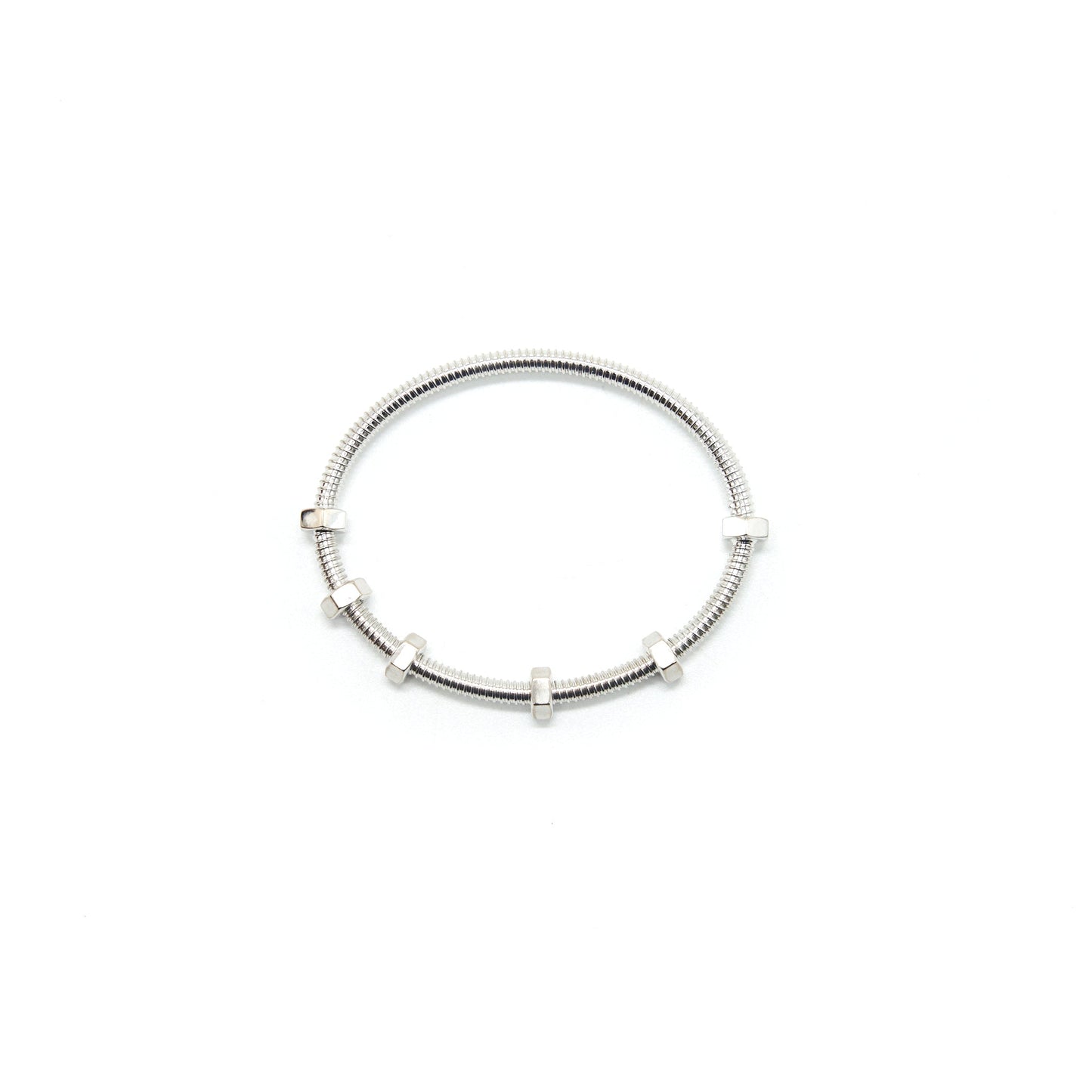 Cartier Ecrou De Cartier Bracelet white Gold size16