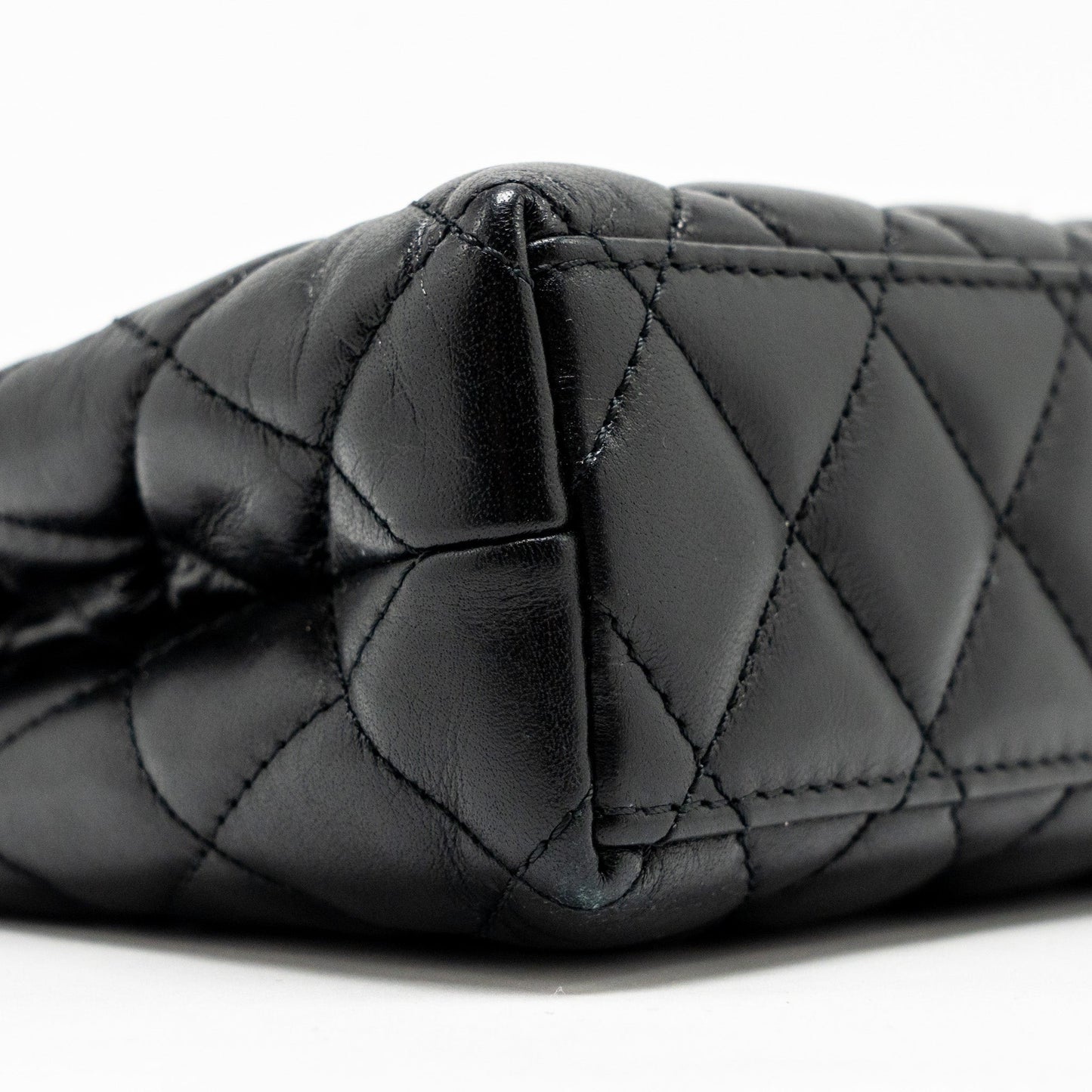 Chanel Mini Kelly Shopping Tote Bag Calfskin black GHW (microchip)