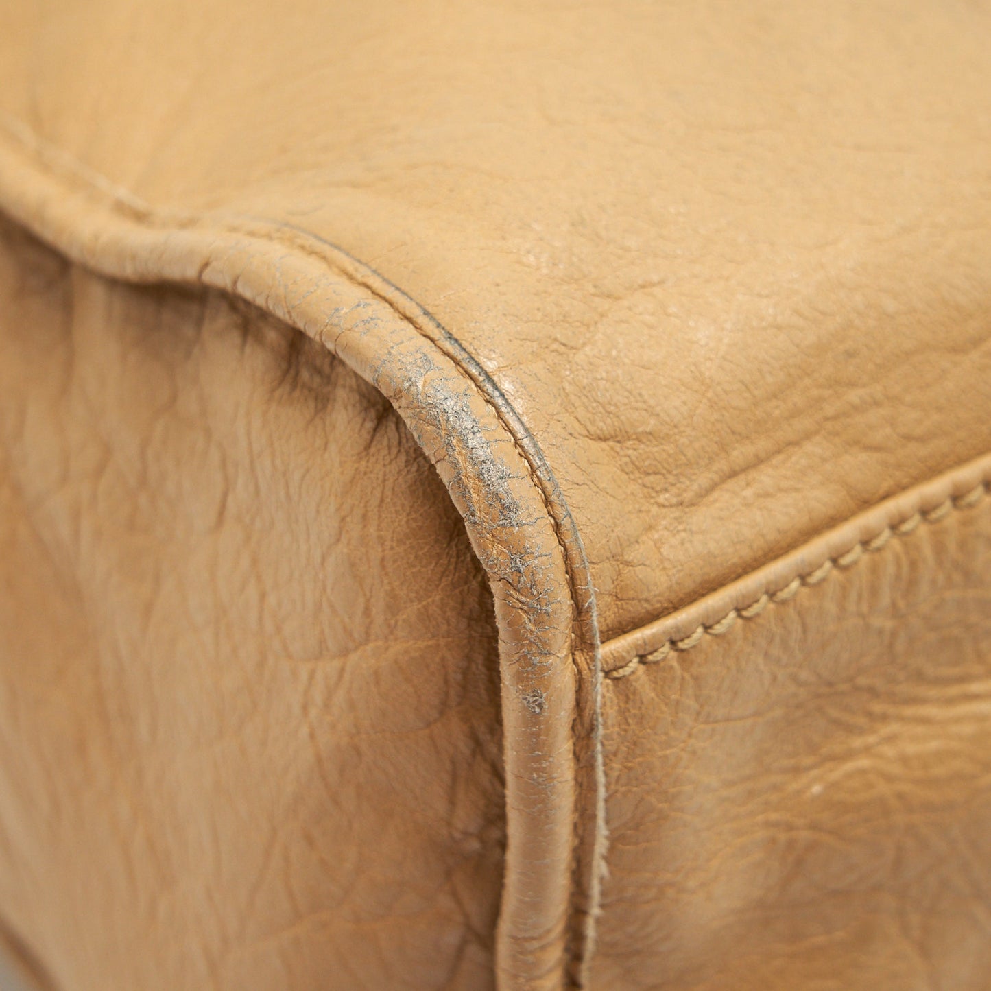 BALENCIAGA GIANT CITY BAG BEIGE GHW