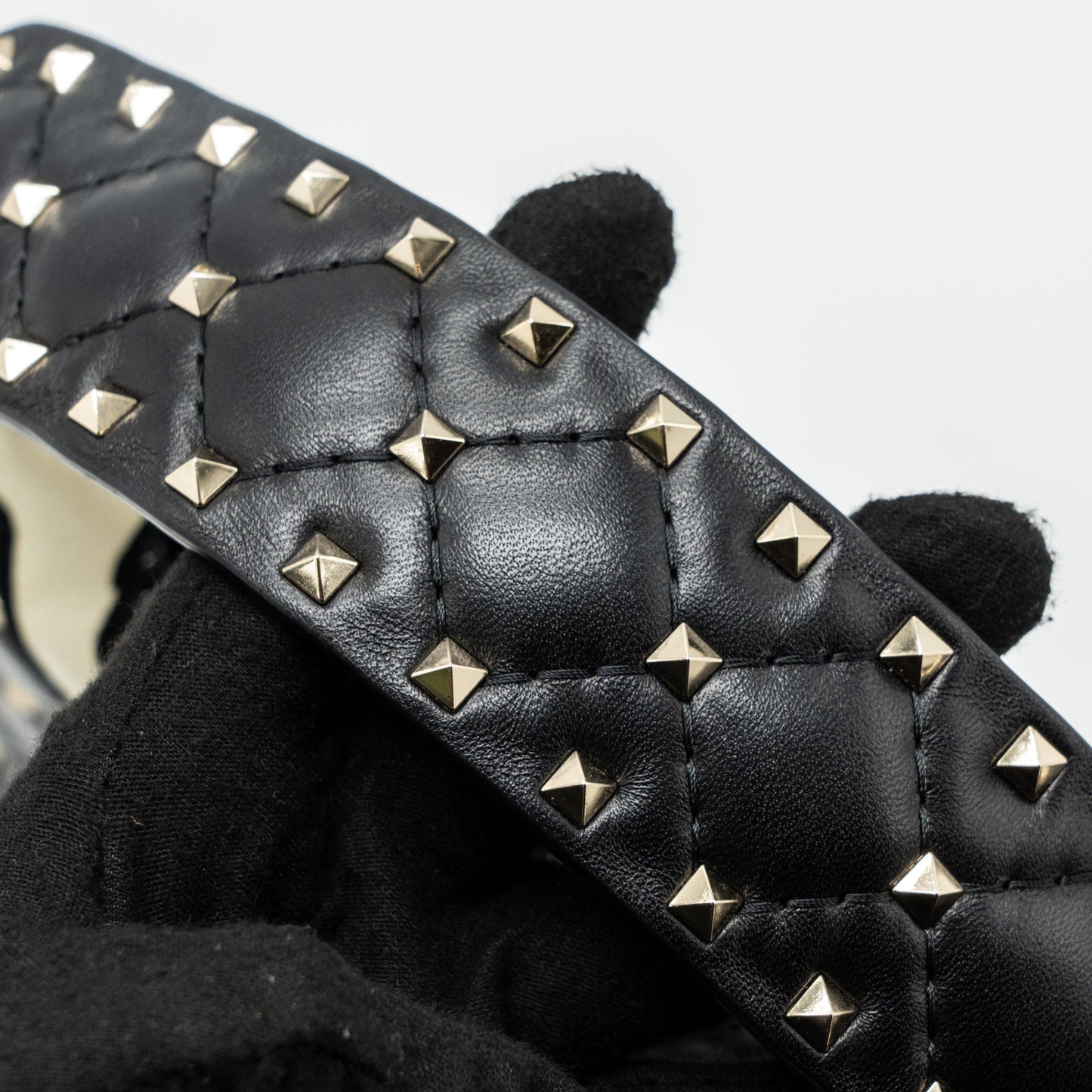 Valentino Garavani Rockstud Spike Shoulder Bag Leather/ Python Multicolour LGHW