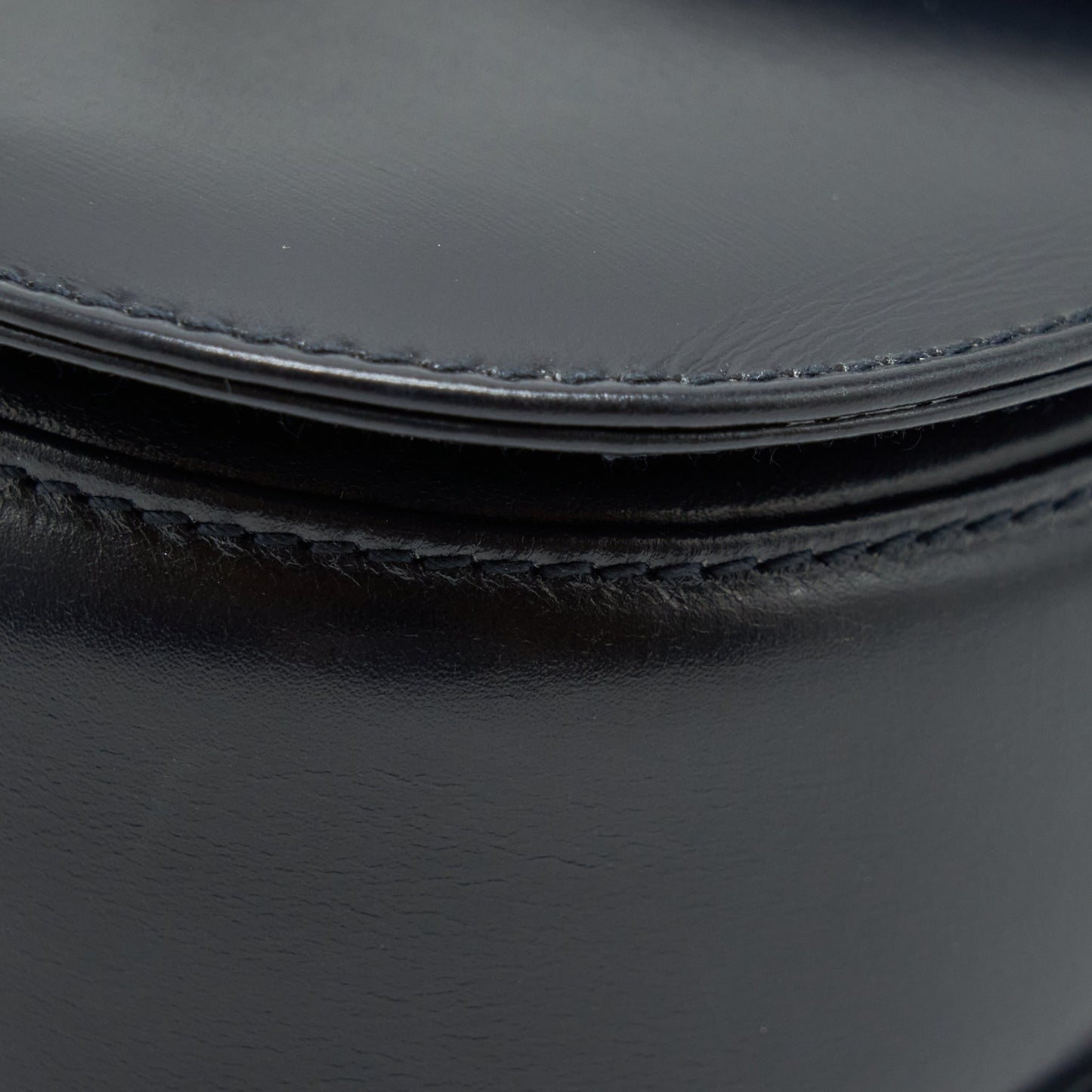 Gucci Vintage Bamboo Small Top Handle Bag Black