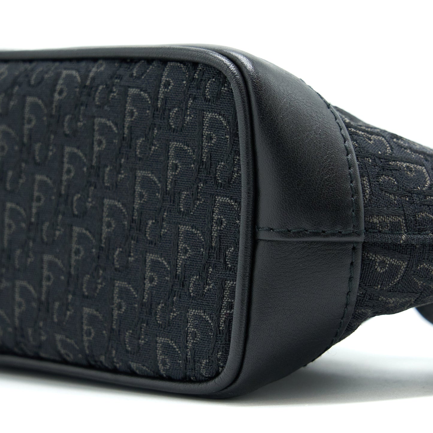 Dior Vintage Mini Bag Oblique Canvas Black SHW