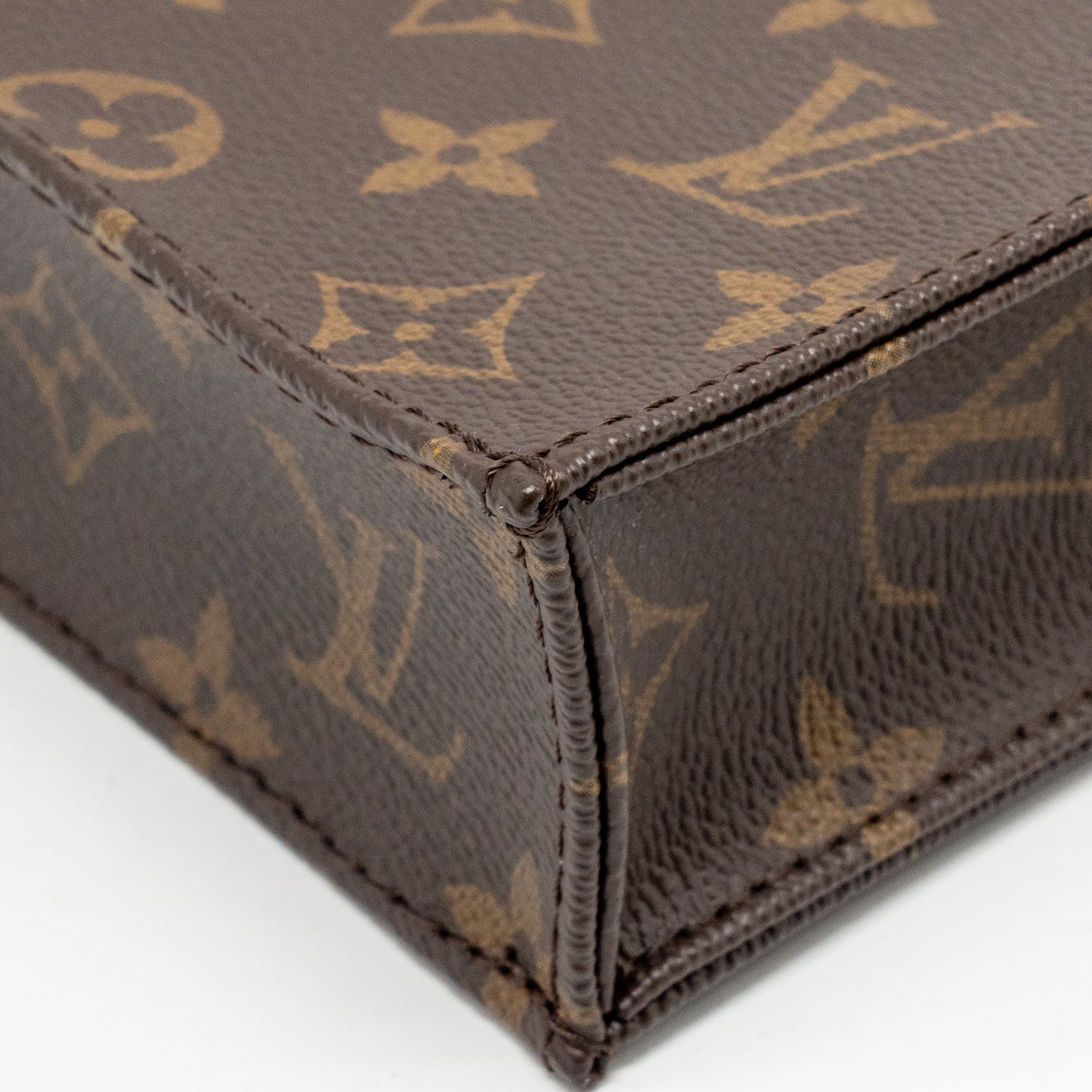 LOUIS VUITTON Petit Sac Plat Monogram Canvas GHW