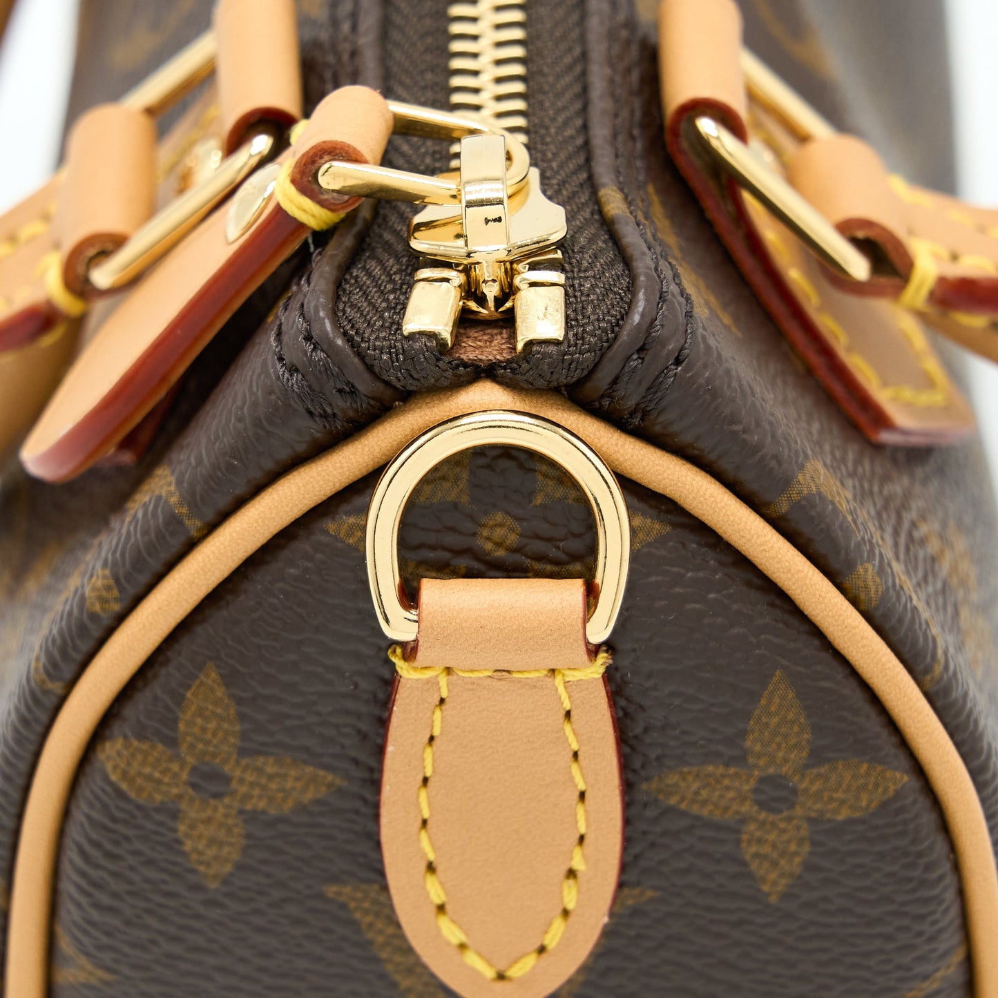 Louis Vuitton Nano Speedy Monogram Canvas GHW (New Version)