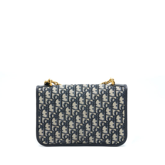 Dior Addict Crossbody Bag Dior Oblique Jacquard GHW