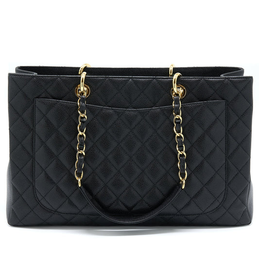 Chanel Grand Shopping Tote XL Caviar Black GHW