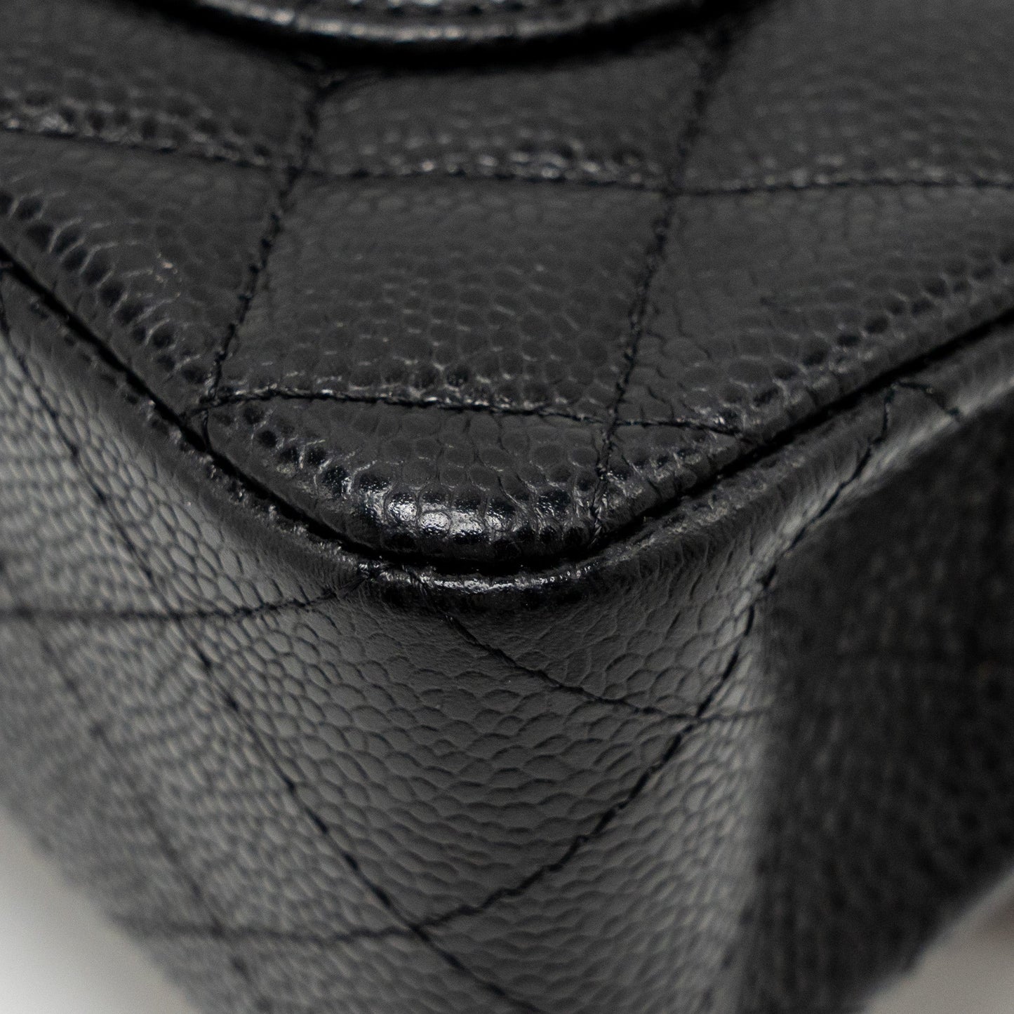Chanel Small Classic Double Flap Bag Caviar Black GHW (Microchip)