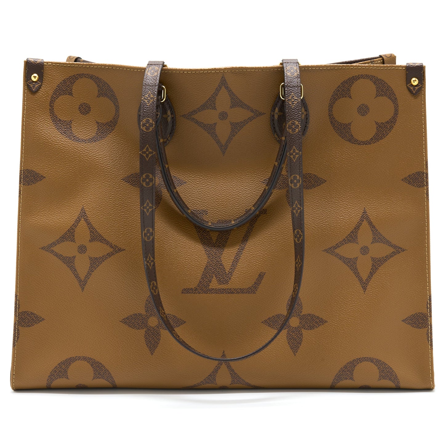 Louis Vuitton On The Go GM Monogram Reverse Canvas GHW