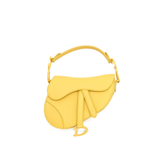 Christian Dior Ultra-Matte Mini Saddle Bag Calfskin