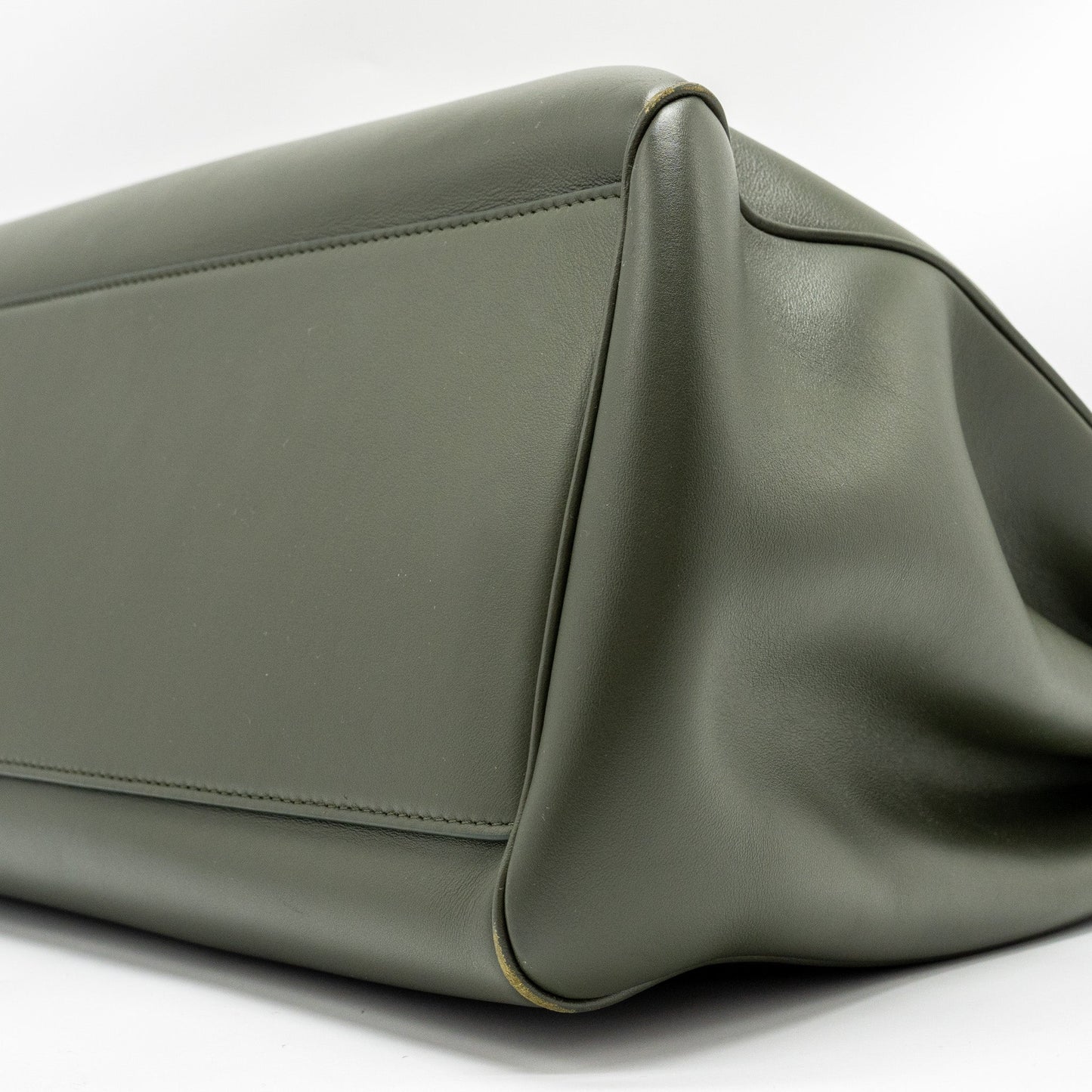 Celine Large Soft 16 Bag Smooth Calfskin Dark Green GHW