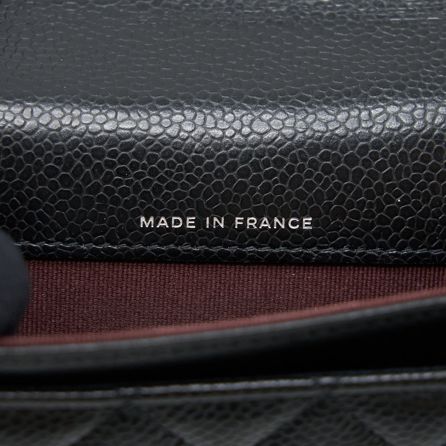 Chanel Classic Flap Card Holder Caviar Black SHW