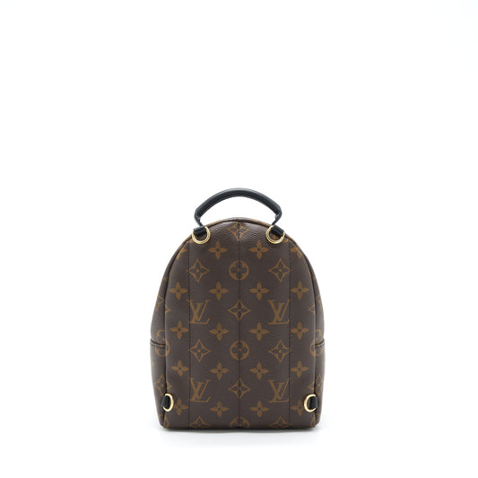 Louis Vuitton Palm Spring Mini Backpack Monogram Canvas New Zipper