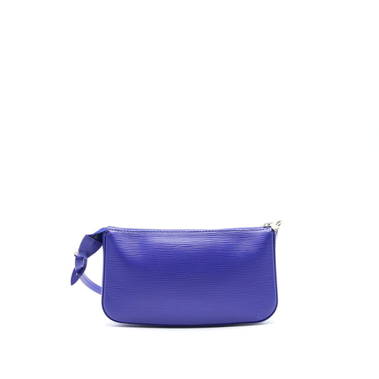 Louis Vuitton Vintage Pochette Accessories Epi leather Purple