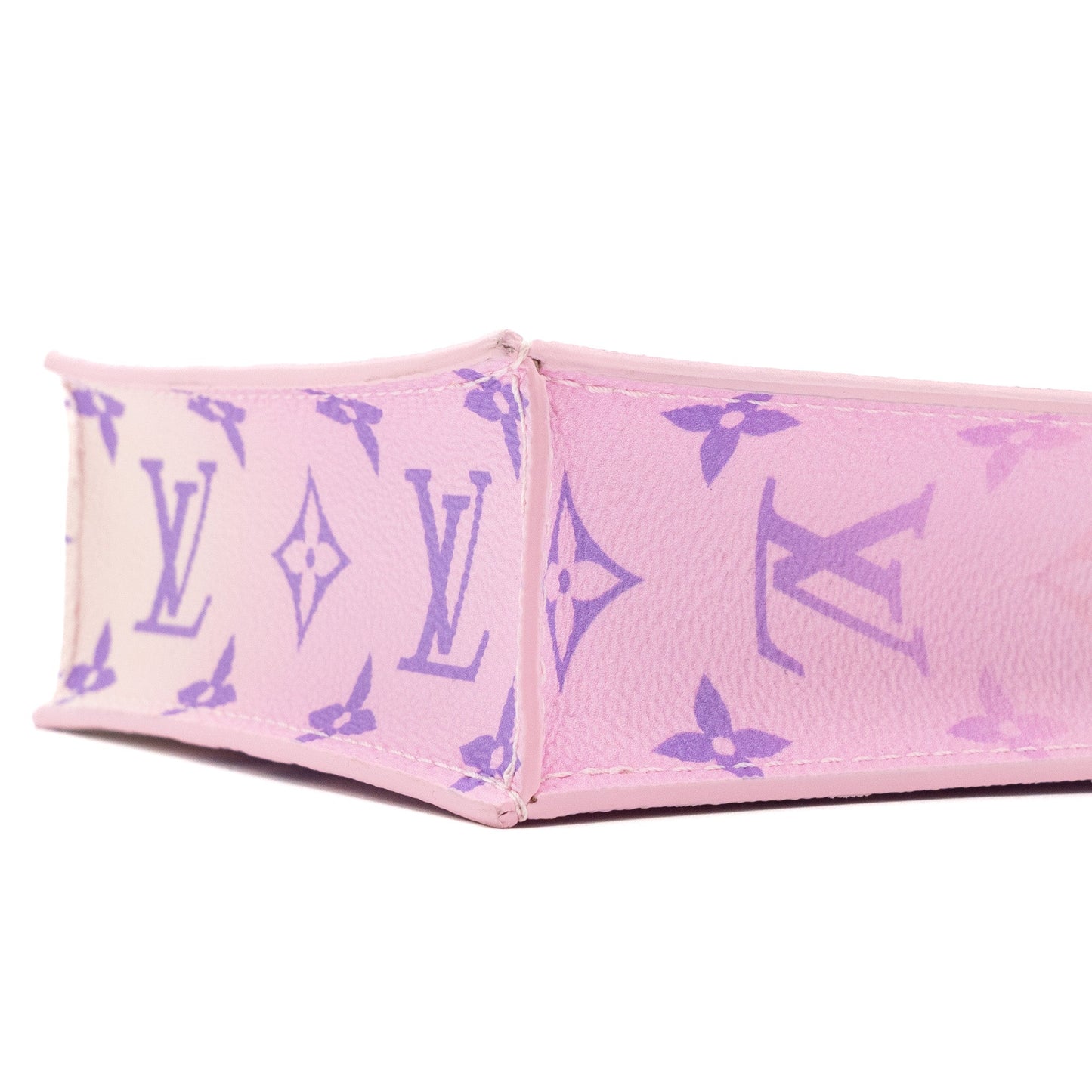 Louis Vuitton Petit Sac Plat Monogram Canvas Sunrise Pastel GHW (New Version)