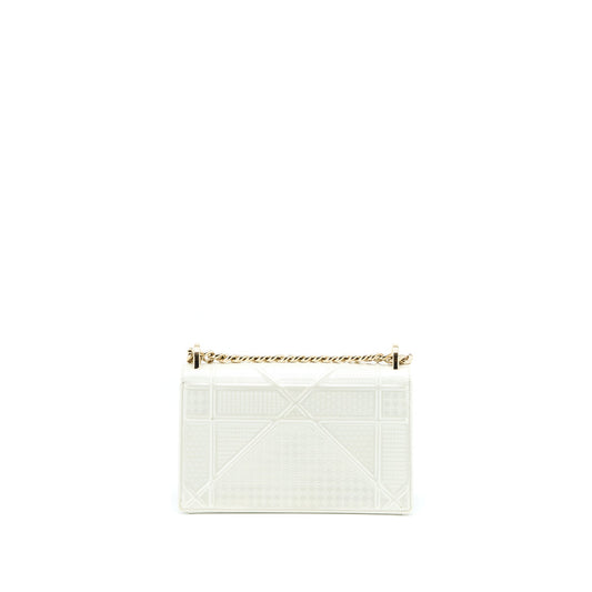 Dior Small Diorma Metallic White LGHW