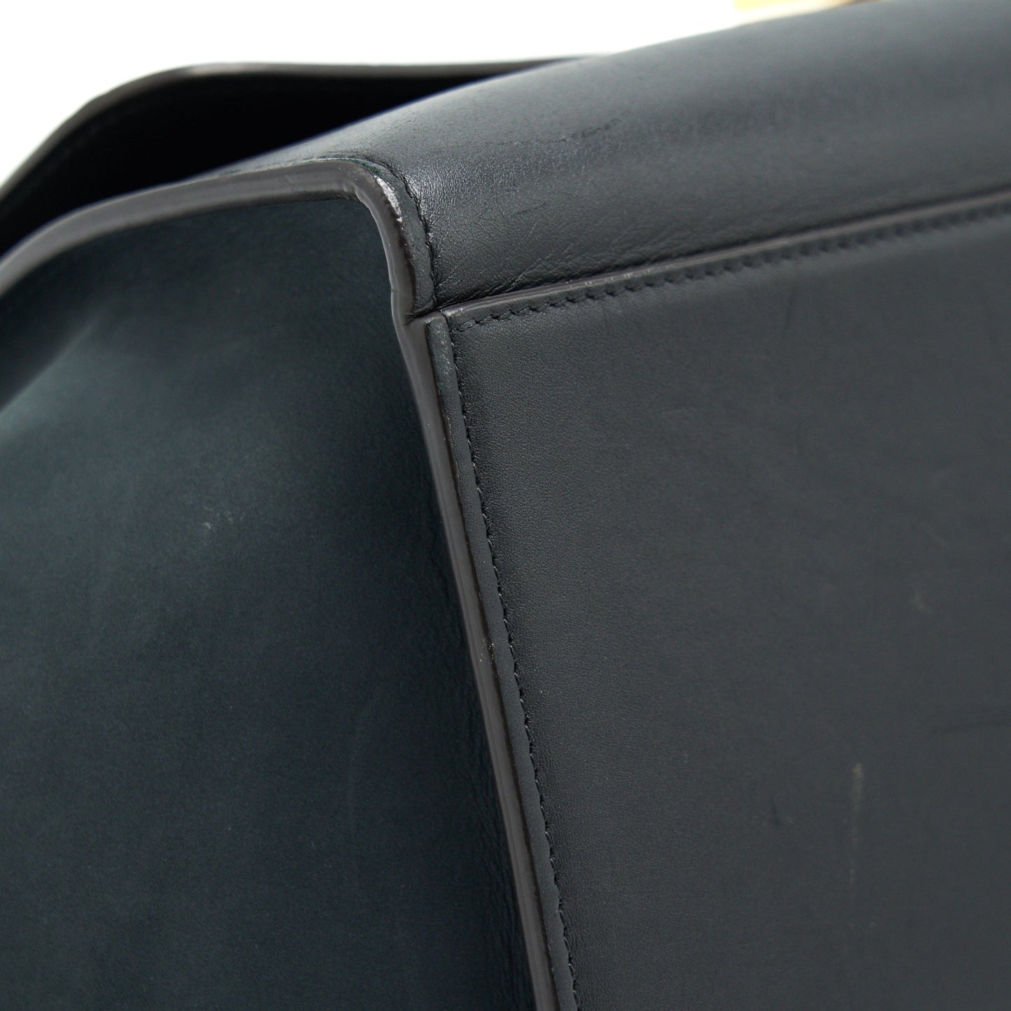 Celine Trapeze Bag Deep Grey / Black GHW