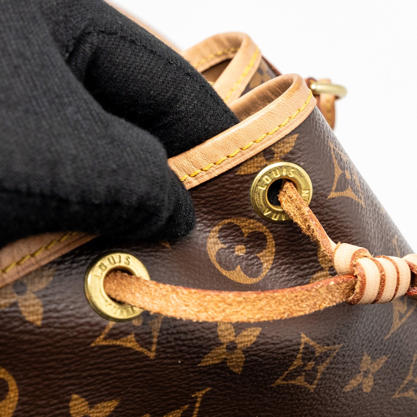 Louis Vuitton petit noe BB monogram canvas GHW