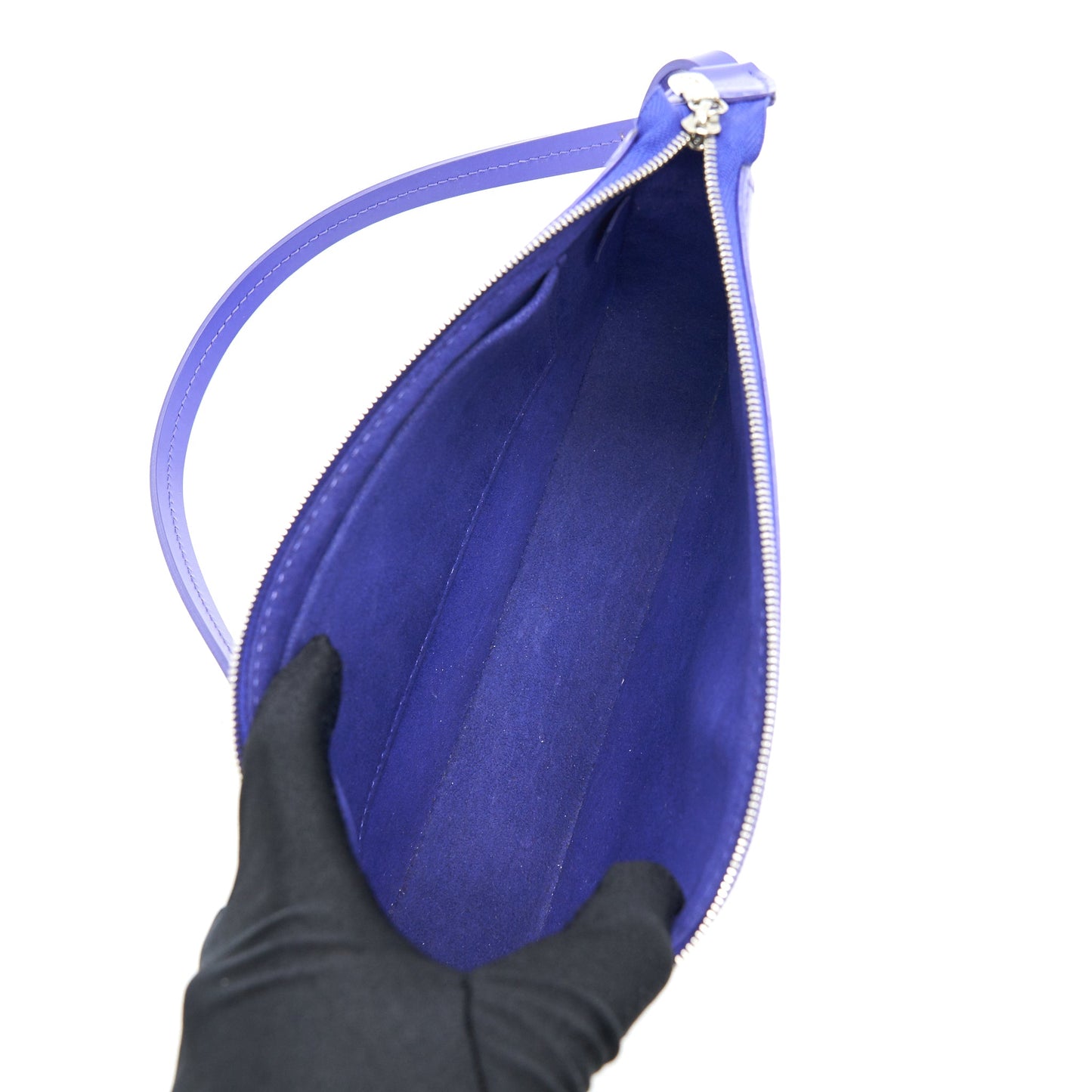 Louis Vuitton Vintage Pochette Accessories Epi leather Purple