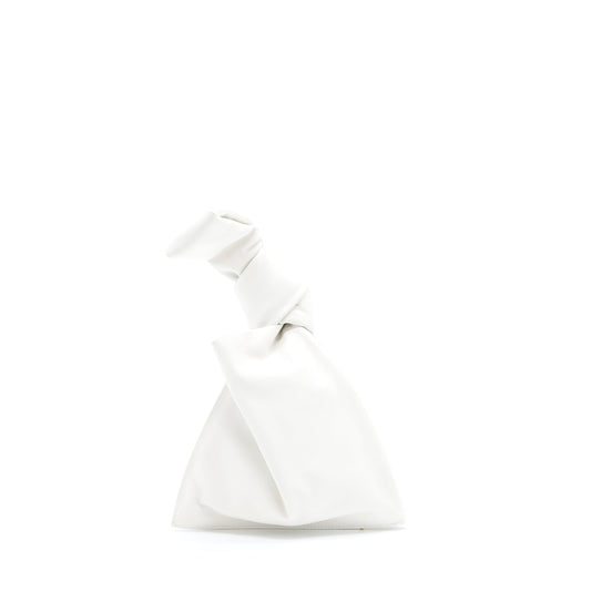 Bottega Veneta The Twist Mini Bag White GHW