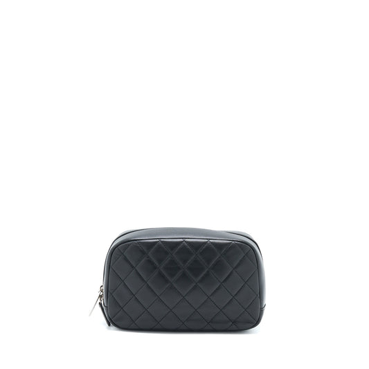 Chanel Camera Clutch Lambskin Black SHW