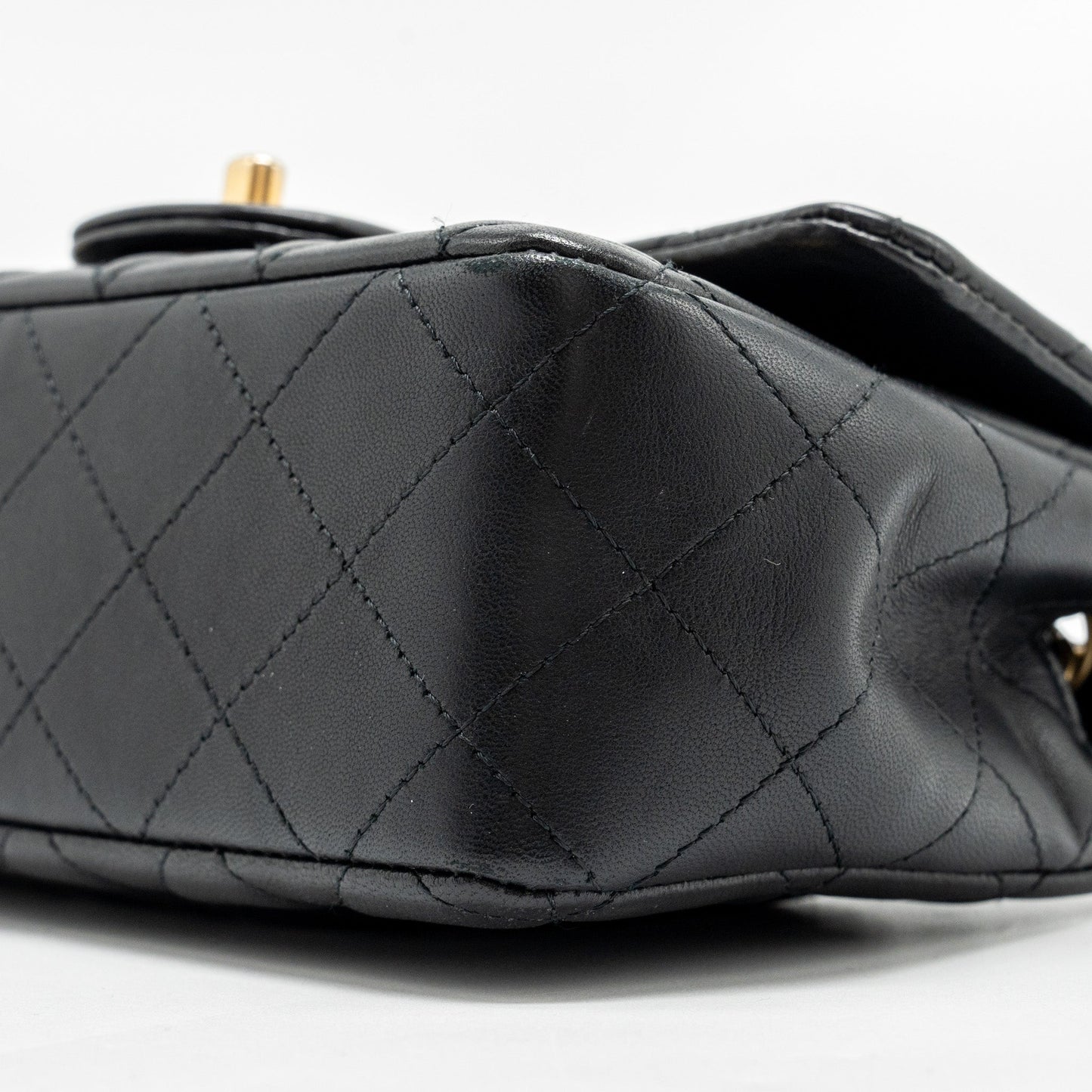 Chanel Egyptian Amulet Mini Rectangular Flap Bag Lambskin Black GHW