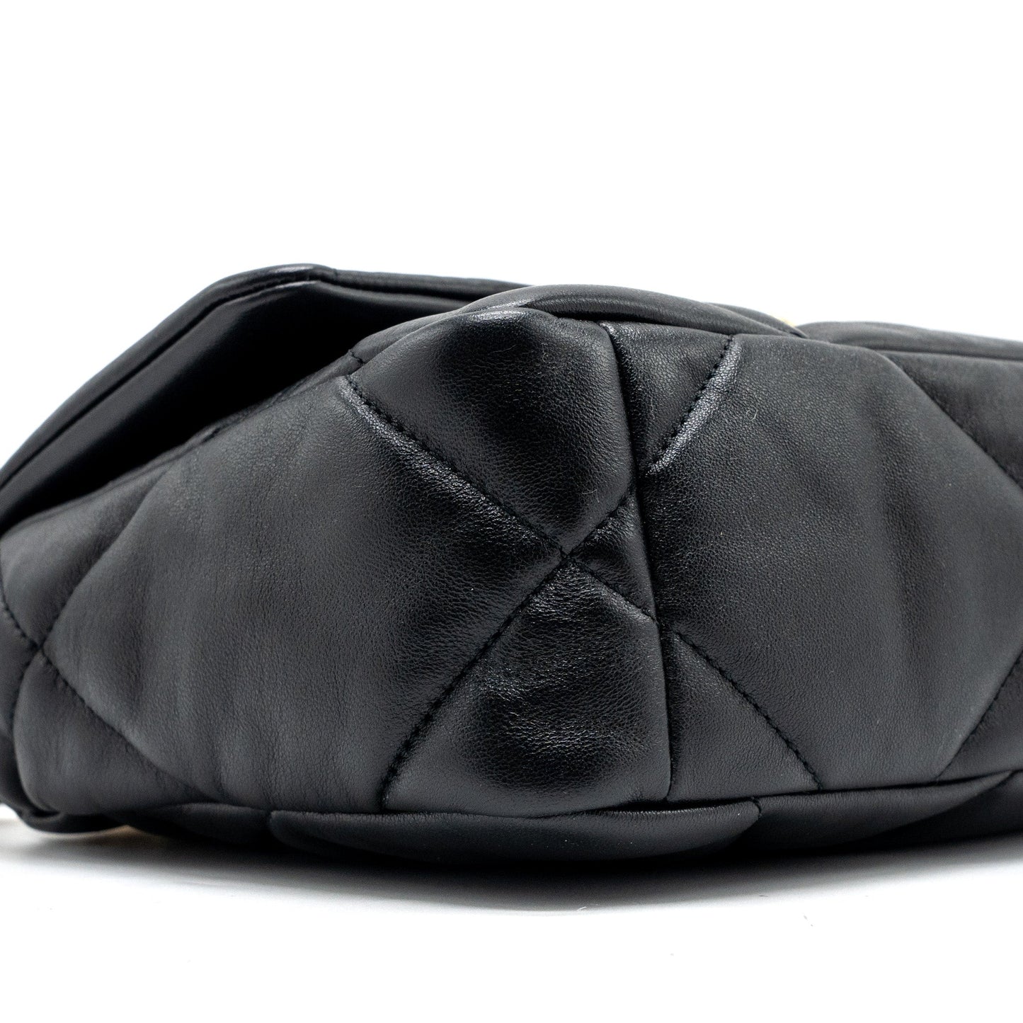 Chanel Small 19 bag lambskin black Multicolour hardware (microchip)